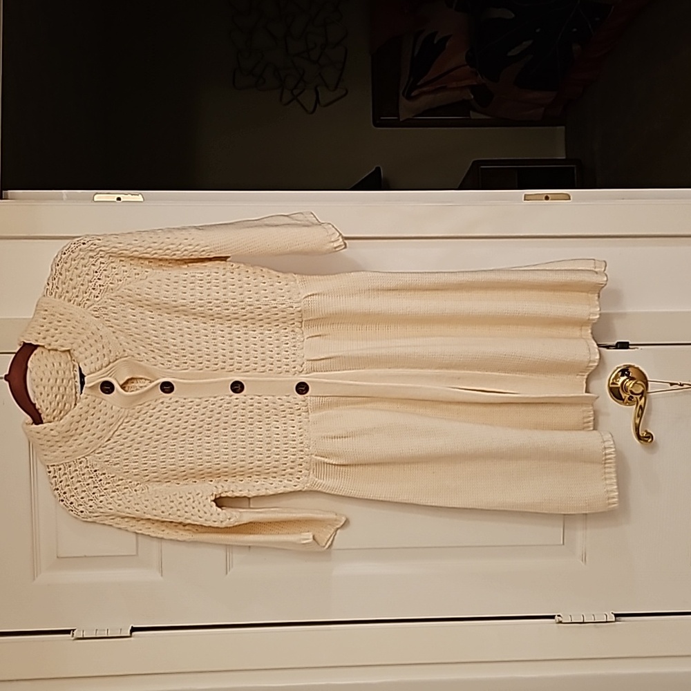 CREAM TUNIC WILLIE SMITH SWEATHER